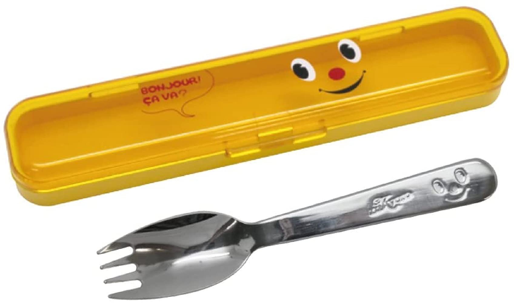 Amazon.co.jp: padou ニッキョロ 先割れスプーン&ケースセット